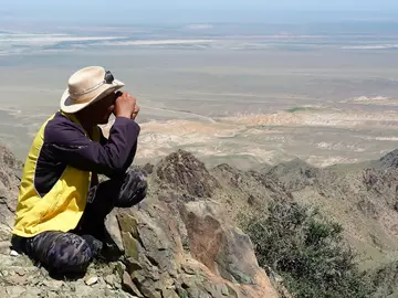 Local community member monitoring in the Gobi Desert