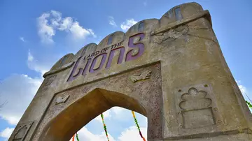 land of the lions entrance at London Zoo