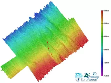 Multibeam map courtesy of Davíð Þór Óðinsson.