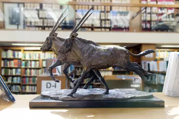 Arabian oryx artefact by William Timym