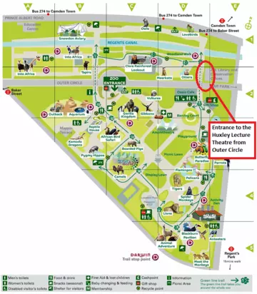 directions to Huxley Lecture Theatre map