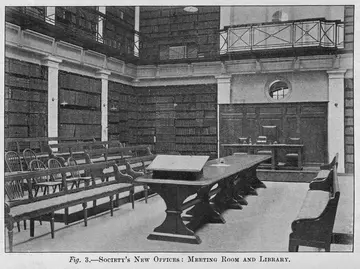 ZSL Library in 1910