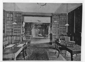 ZSL's Library in Hanover Square in 1900