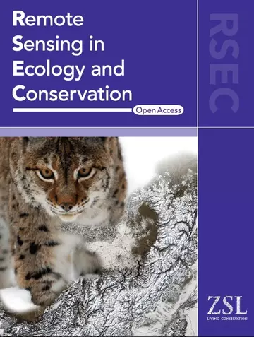 Remote Sensing in Ecology and Conservation publication cover