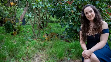 wildlife presenter Megan McCubbin