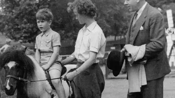 Prince Charles as a child
