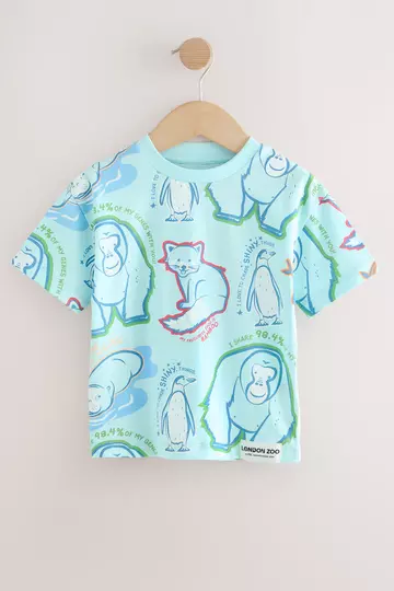 NEXT x LONDON ZOO children’s blue t-shirt
