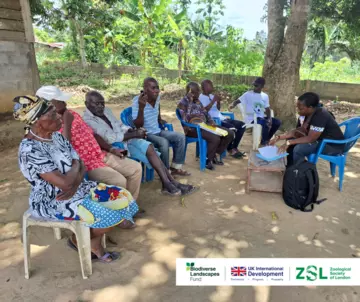 Community mapping in Gabon