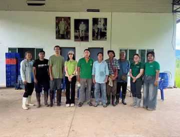 ZSL Thailand, farmers and Chiang Yim Cooperative