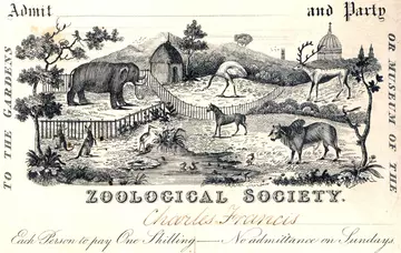 Entrance Ticket to the Zoological Gardens 