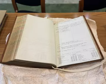 The Daily Occurrence log book at London Zoo