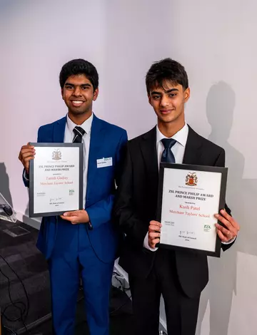 Kush Patel and Tanish Gadlay