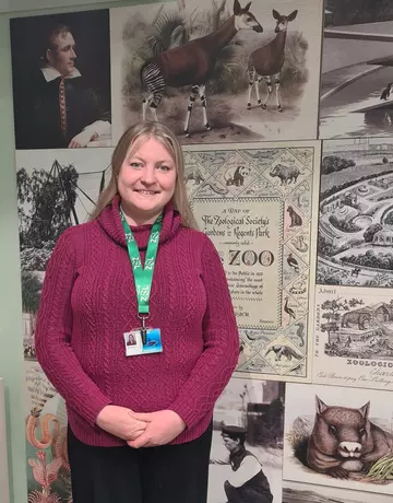 Photo of Elina Rantanen, Journals Manager at ZSL’s Institute of Zoology