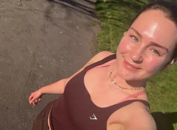 London Marathon runner, Anya
