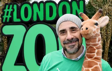 London Marathon runner, Michele