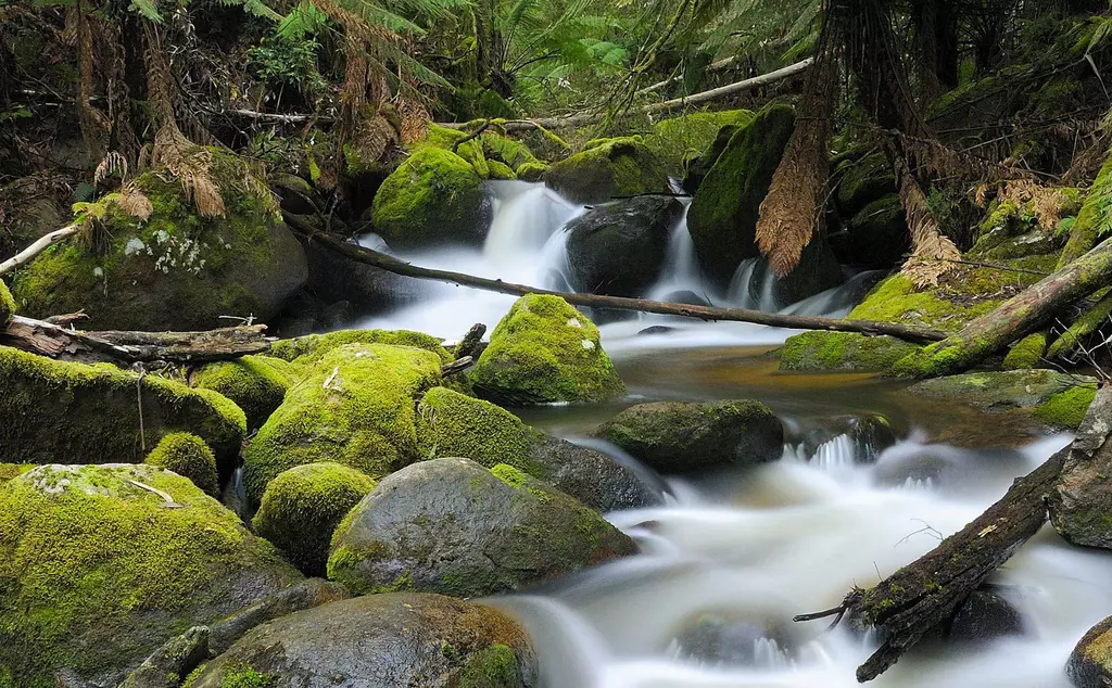 landscape waterfall
