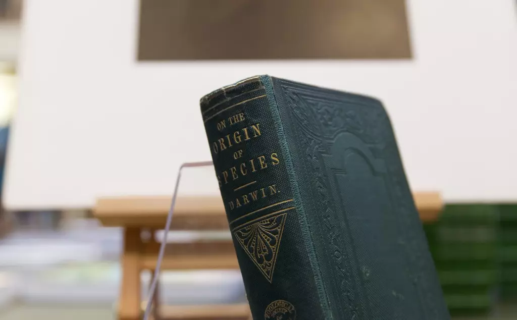 Origin of species by Charles Darwin at ZSL library