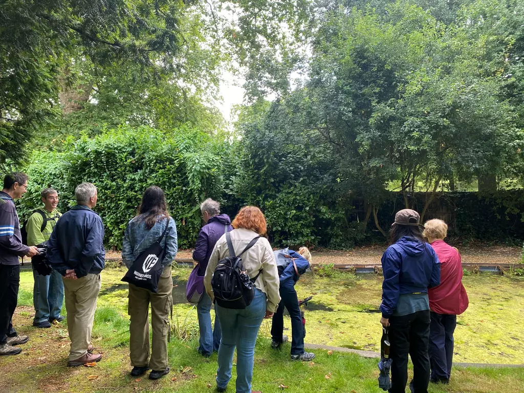Volunteers attend pond project training session