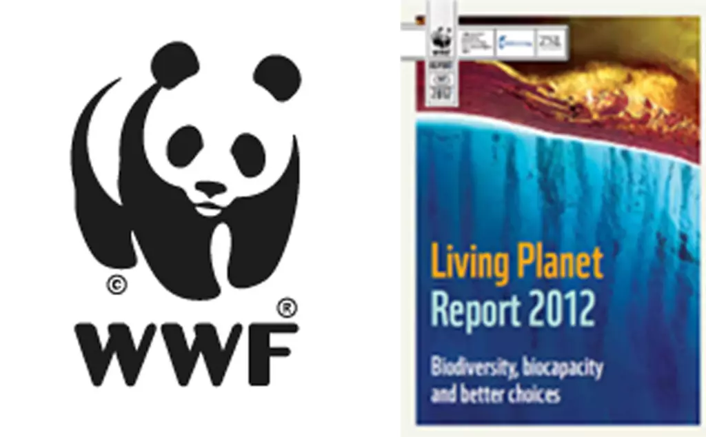WWF logo and living planet report