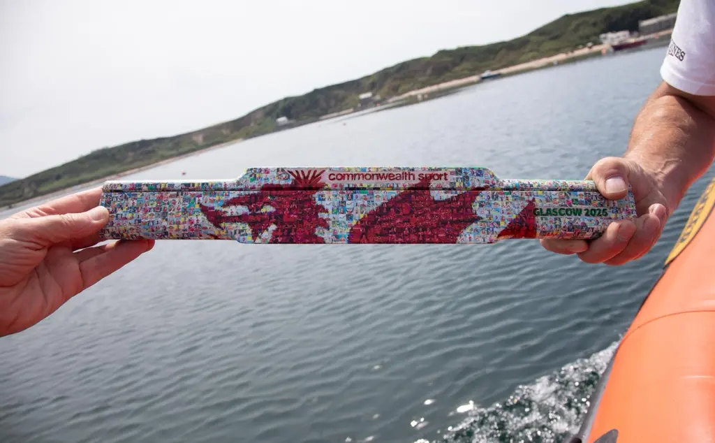 Wales baton for Kings Baton Relay.JPG