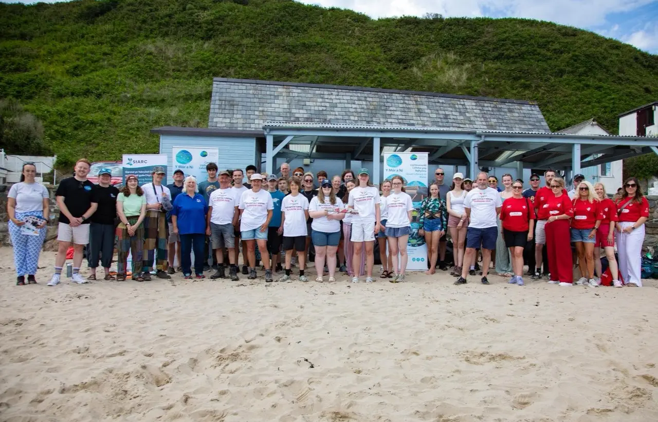 Group of participants at Kings Baton Relay