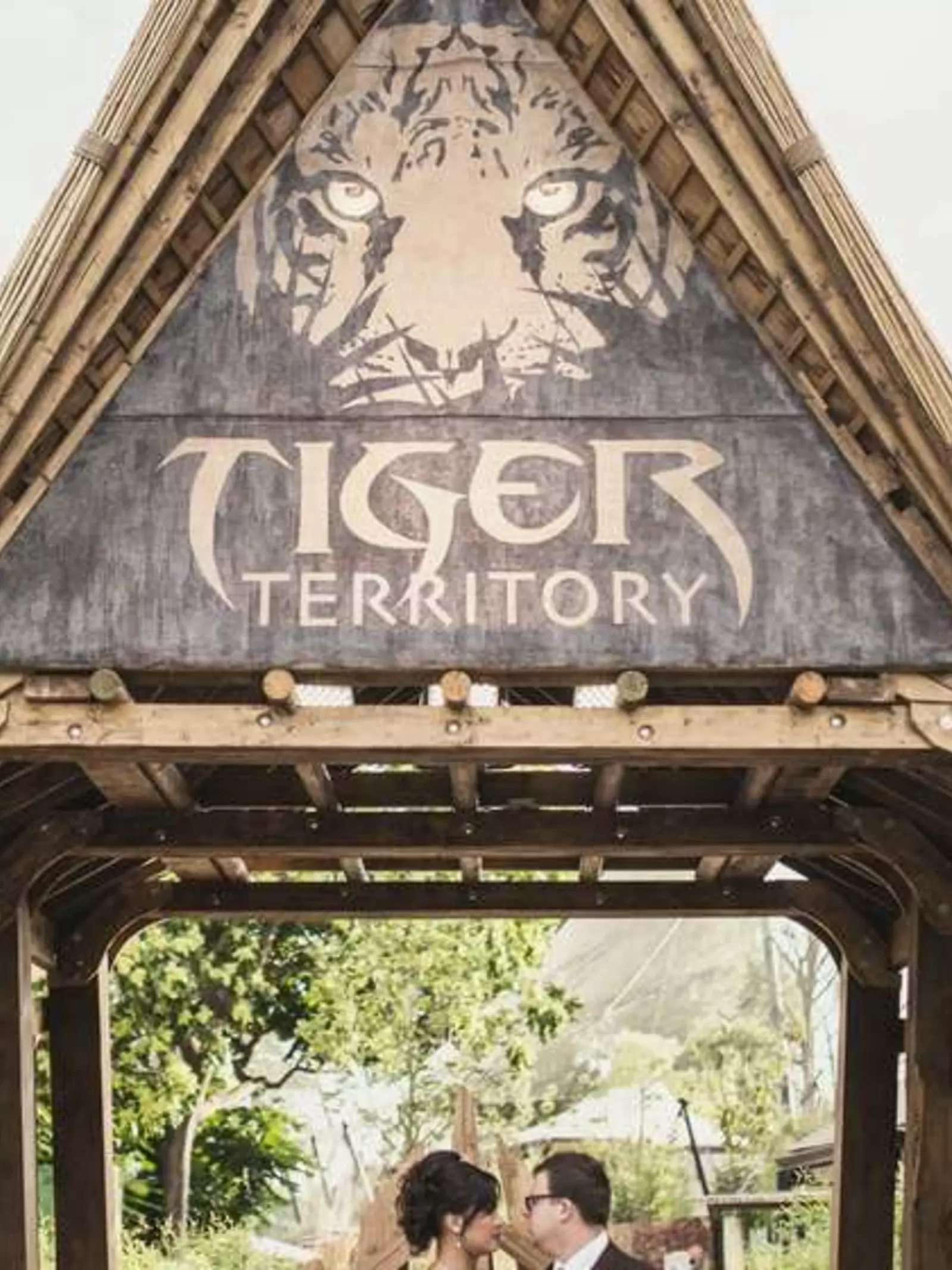 tiger territory entrance london zoo