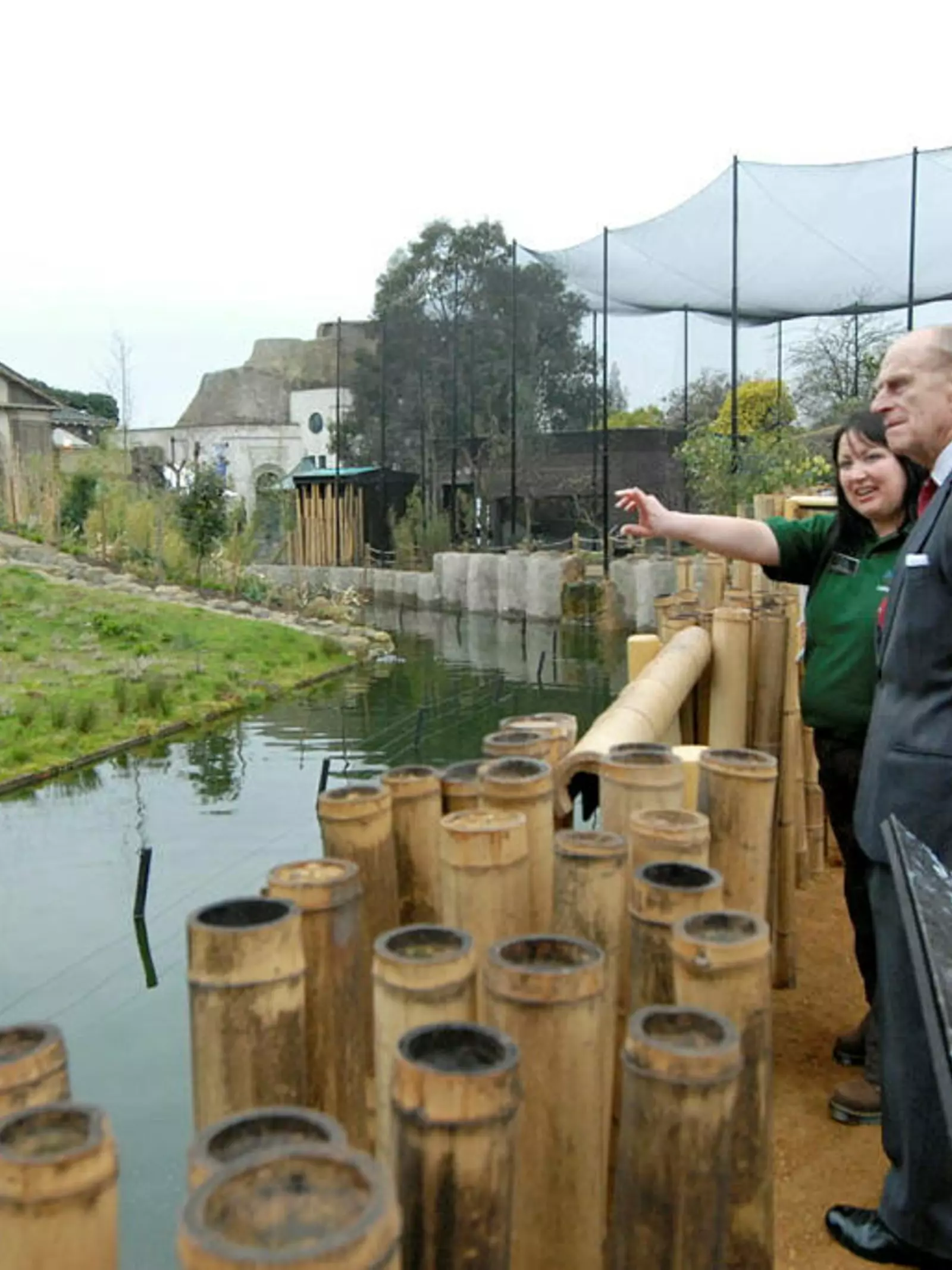 he official opening of Gorilla Kingdom at London Zoo by HRH The Duke of Edinburgh, March 2007