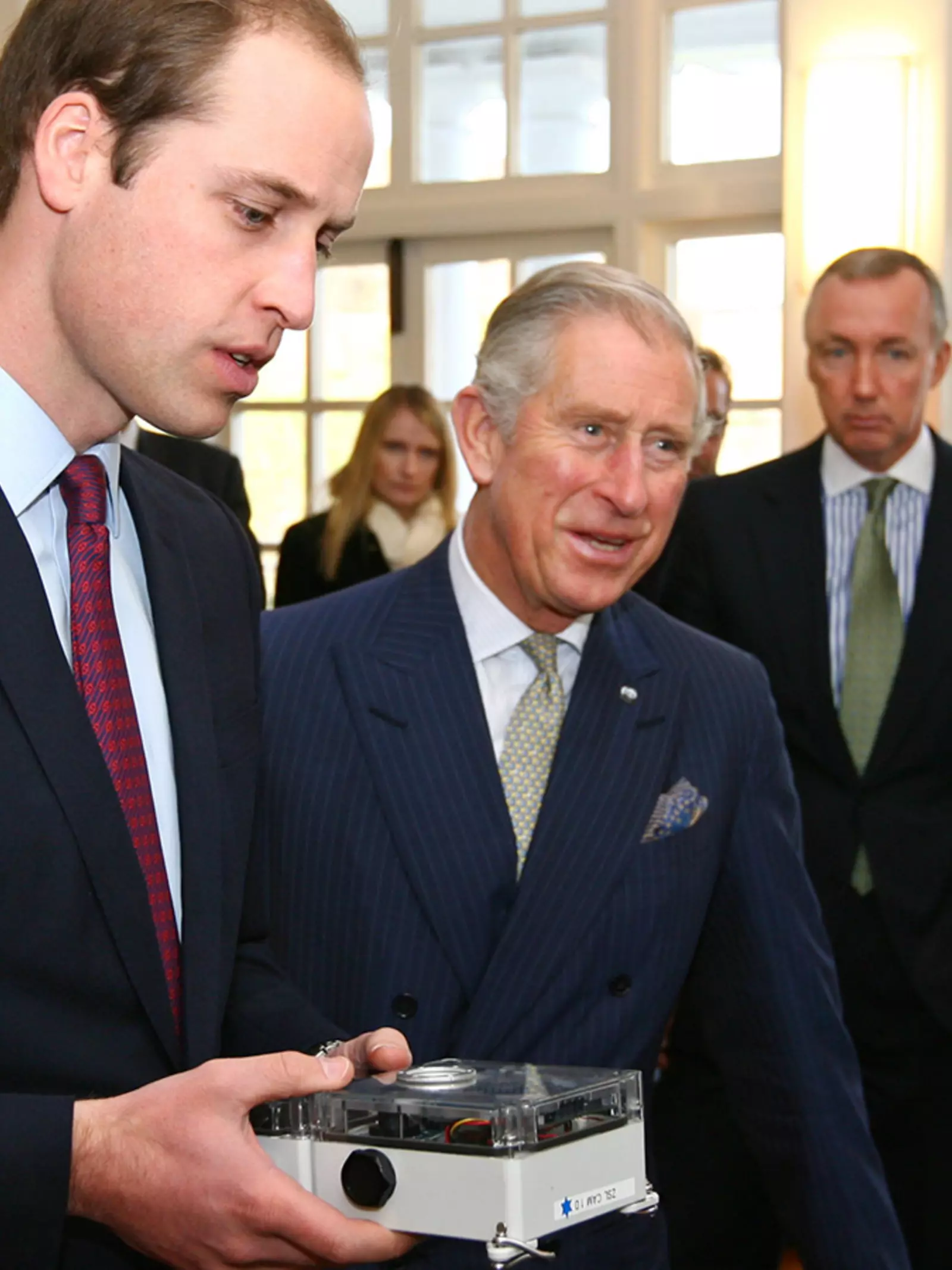 King Charles and Prince William at London Zoo