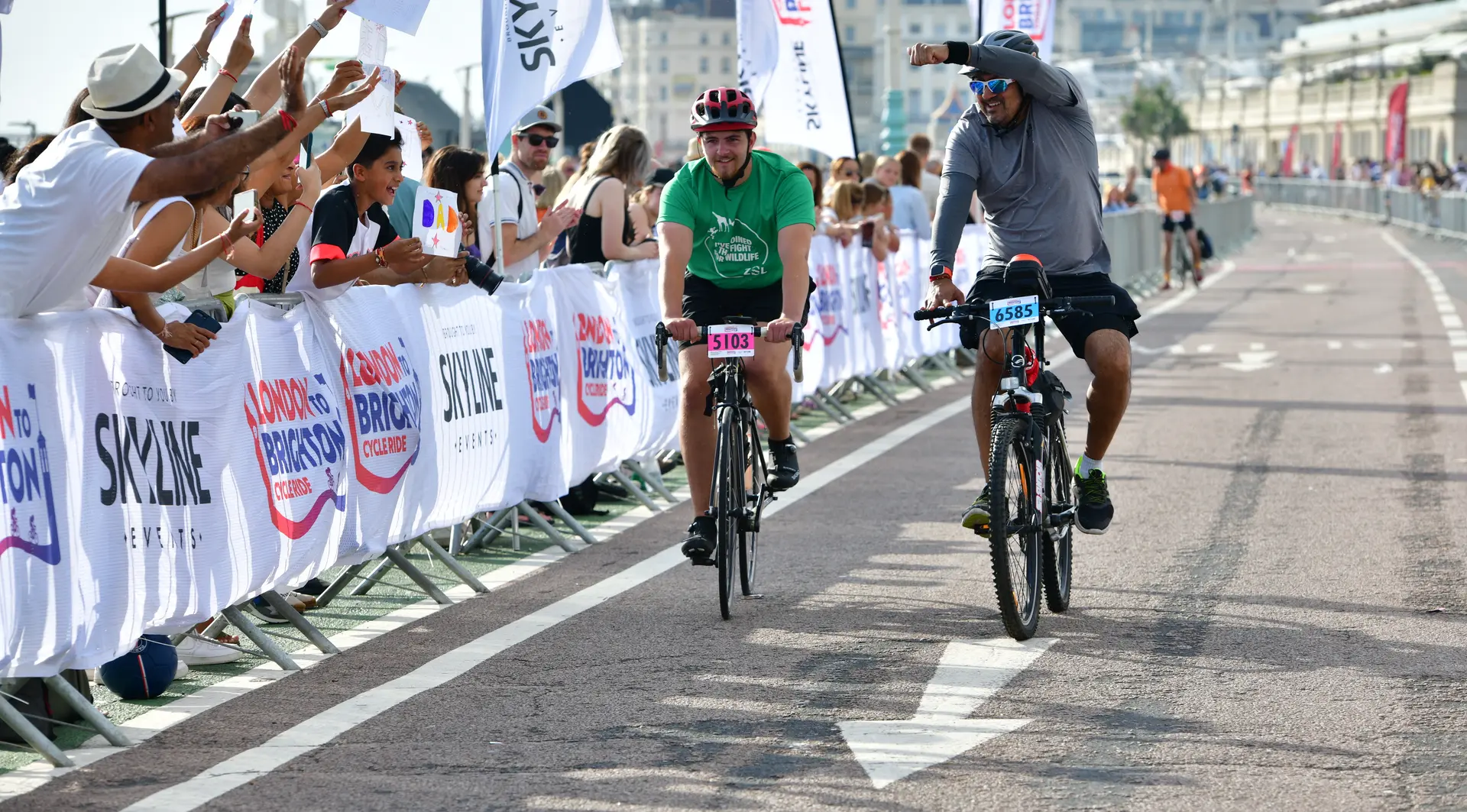 ZSL supporter takes on the London to Brighton cycle