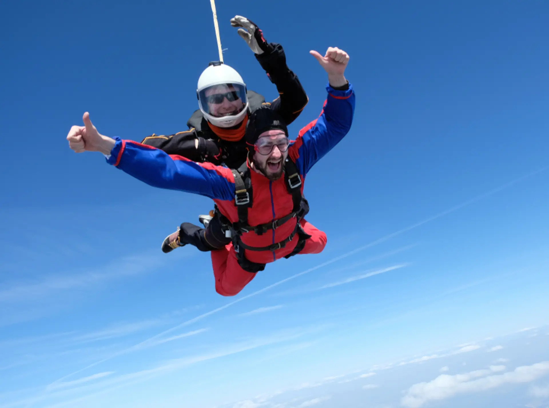 skydiving