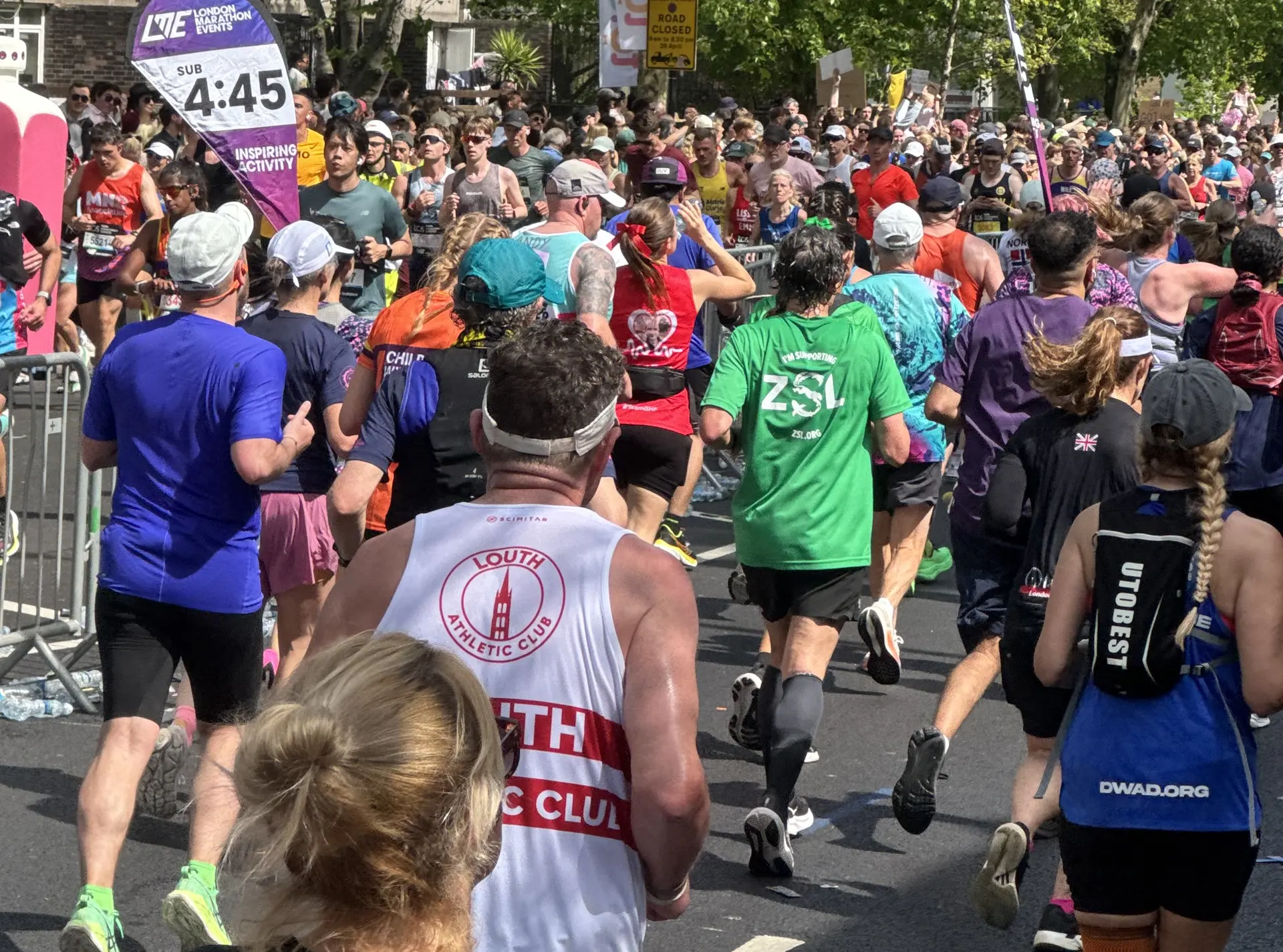 ZSL runner taking on the London Marathon
