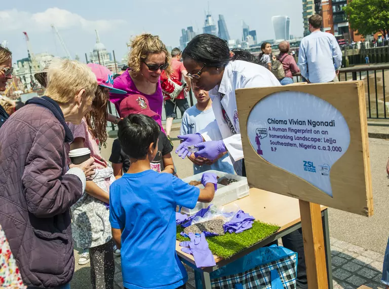 soapbox science display london