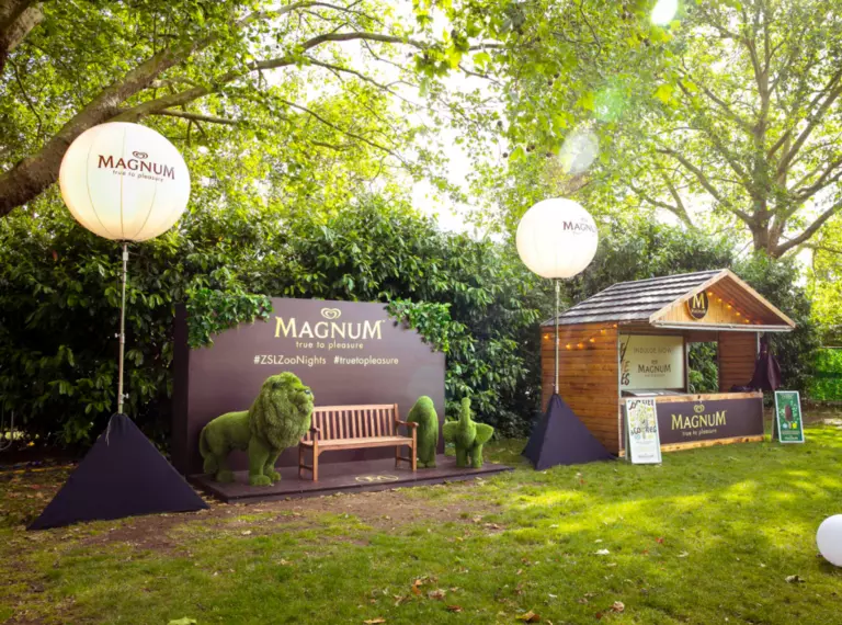 Magnum activation London Zoo