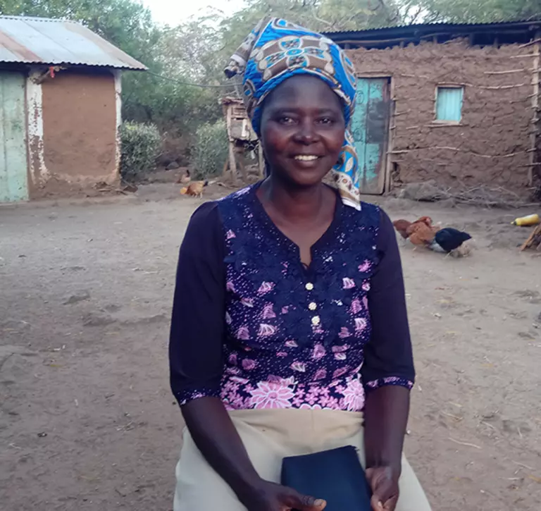 community bank member in Kenya