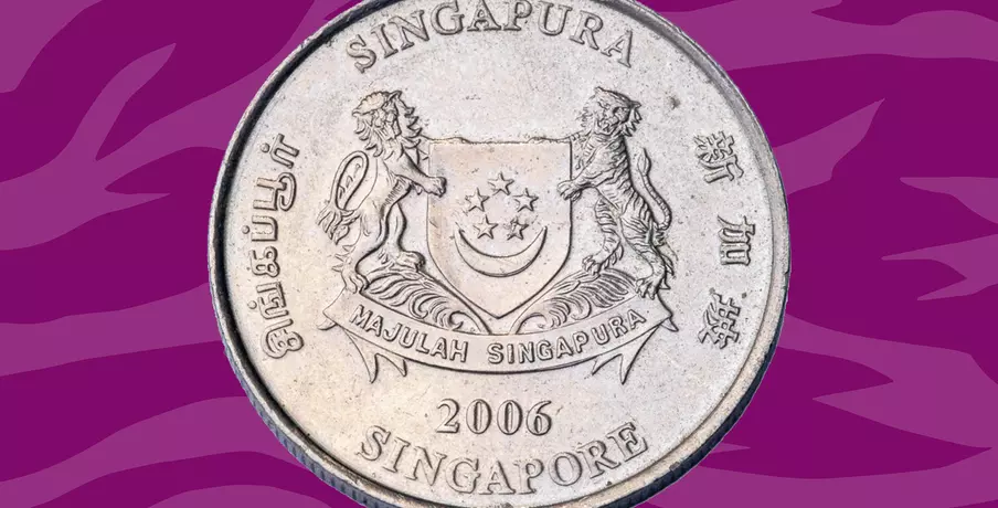 Singapore 2006 coin